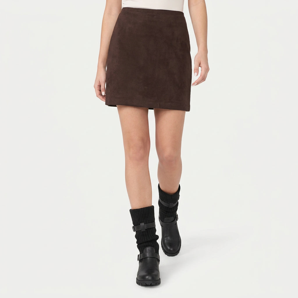 Women's Buckled Knit Cuff Mid-Calf Boot – Lug Sole