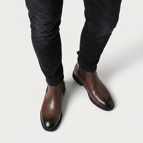 Men's Leather Chelsea Boots
