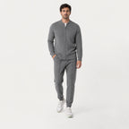 Men's Cashmere Zip Cardigan & Jogger Set – Relaxed Fit