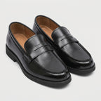 Men's Polished Finish Penny Loafers – Slip-On