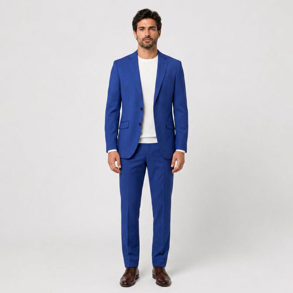 Men's Two-Piece Tailored Suit – Single Breasted