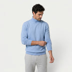 Men's Fine Knit Turtleneck Sweater – Regular Fit