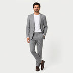 Men's Two-Piece Tailored Suit – Single Breasted