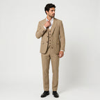 Men's Three-Piece Tailored Suit – Double Breasted