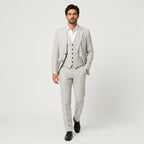 Men's Three-Piece Tailored Suit – Double Breasted