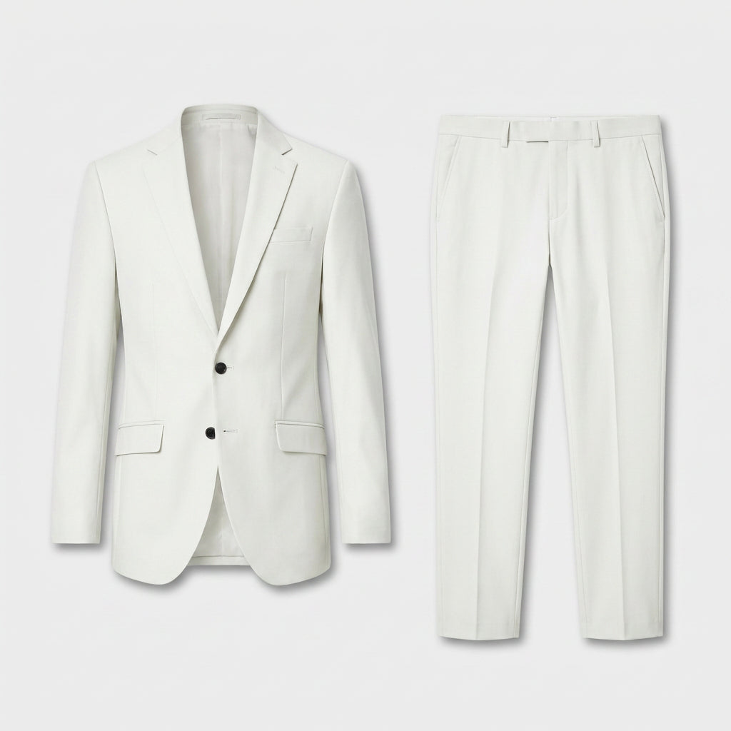 Men's Two-Piece Tailored Suit – Single Breasted