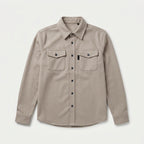 Men's Overshirt – Brushed Flannel, Chest Pockets