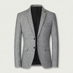 Men's Single Breasted Tailored Blazer – Notch Lapel