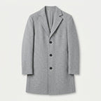 Men's Overcoat – Single-Breasted, Notch Lapel