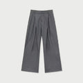 Men's Tailored Wide-Leg Pleated Trousers – Relaxed Fit