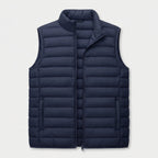 Men's Lightweight Quilted Puffer Vest – Zip-Up