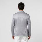 Navy blazer back