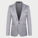 Navy blazer flatlay