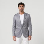 Navy blazer front